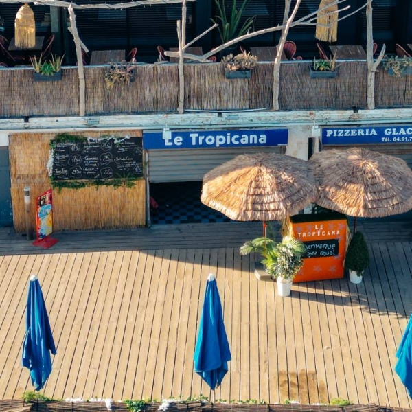 Galerie Photos - Le Tropicana - Restaurant Marseille - Restaurant Marseille vue mer